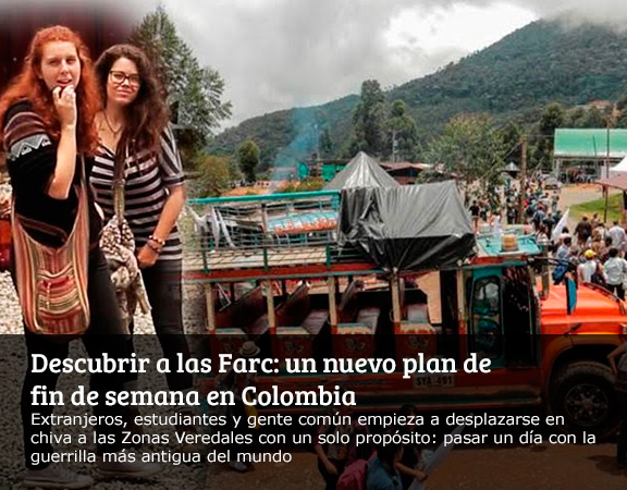 Descubrir a las Farc: un nuevo plan de fin de semana en Colombia